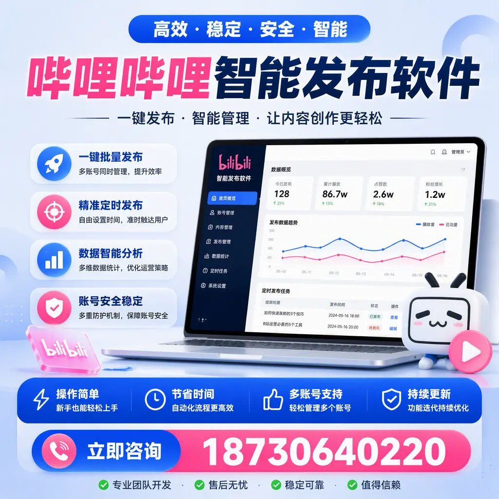 如何在 毕节 制定有效的哔哩哔哩智能发布策略